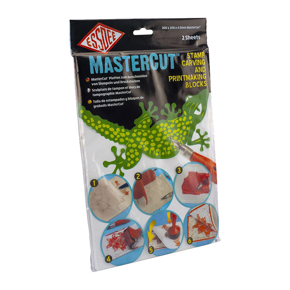 Essdee MasterCut Carving Blocks 4mm 2 Pack 8"x12"