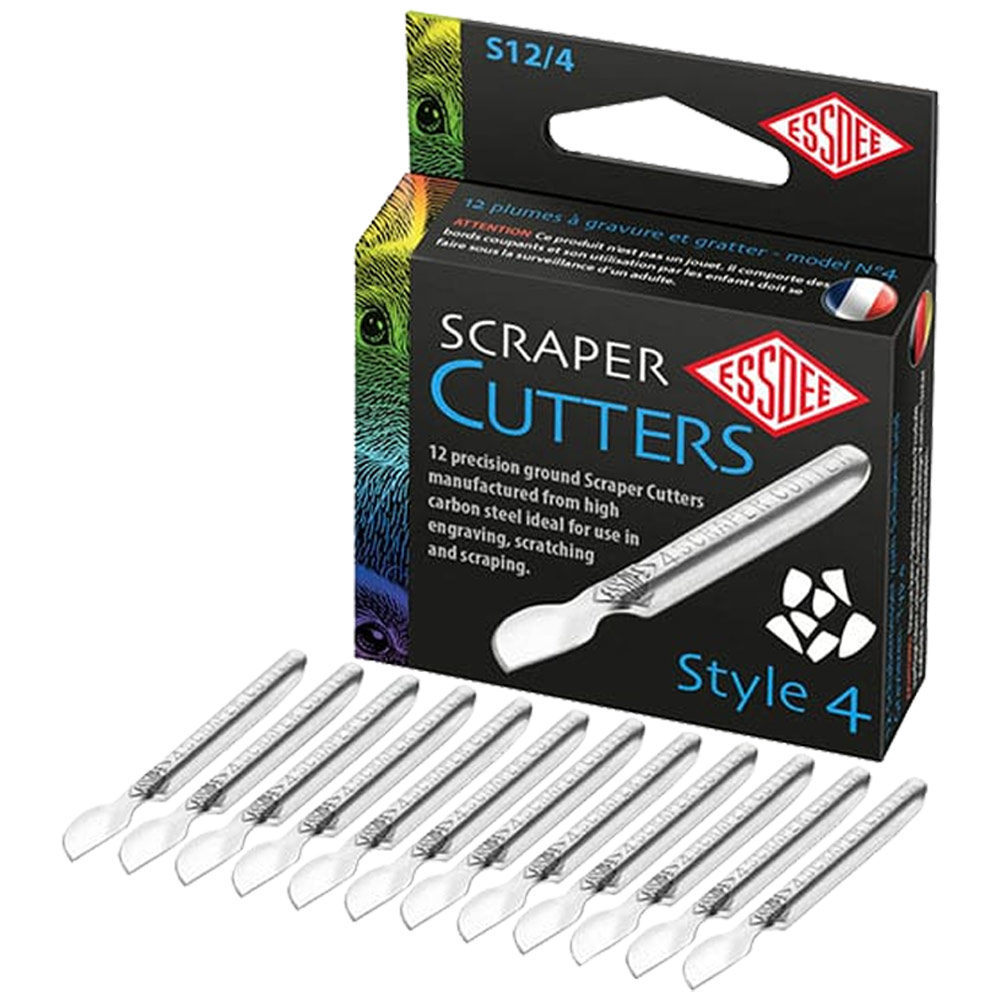 Essdee Scraper Cutter Blades Style No.4 12pk