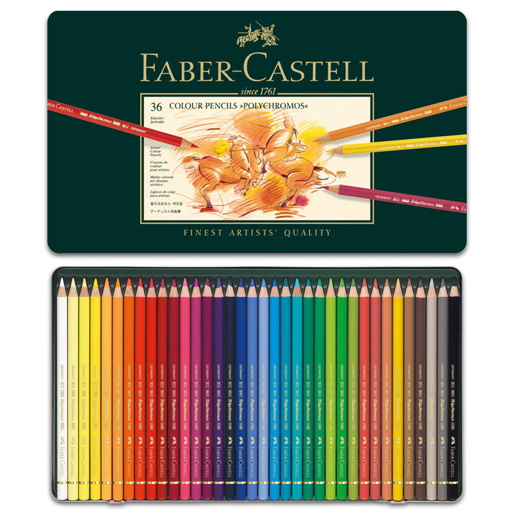 Faber-Castell Polychromos Artists' Color Pencil 36 Set