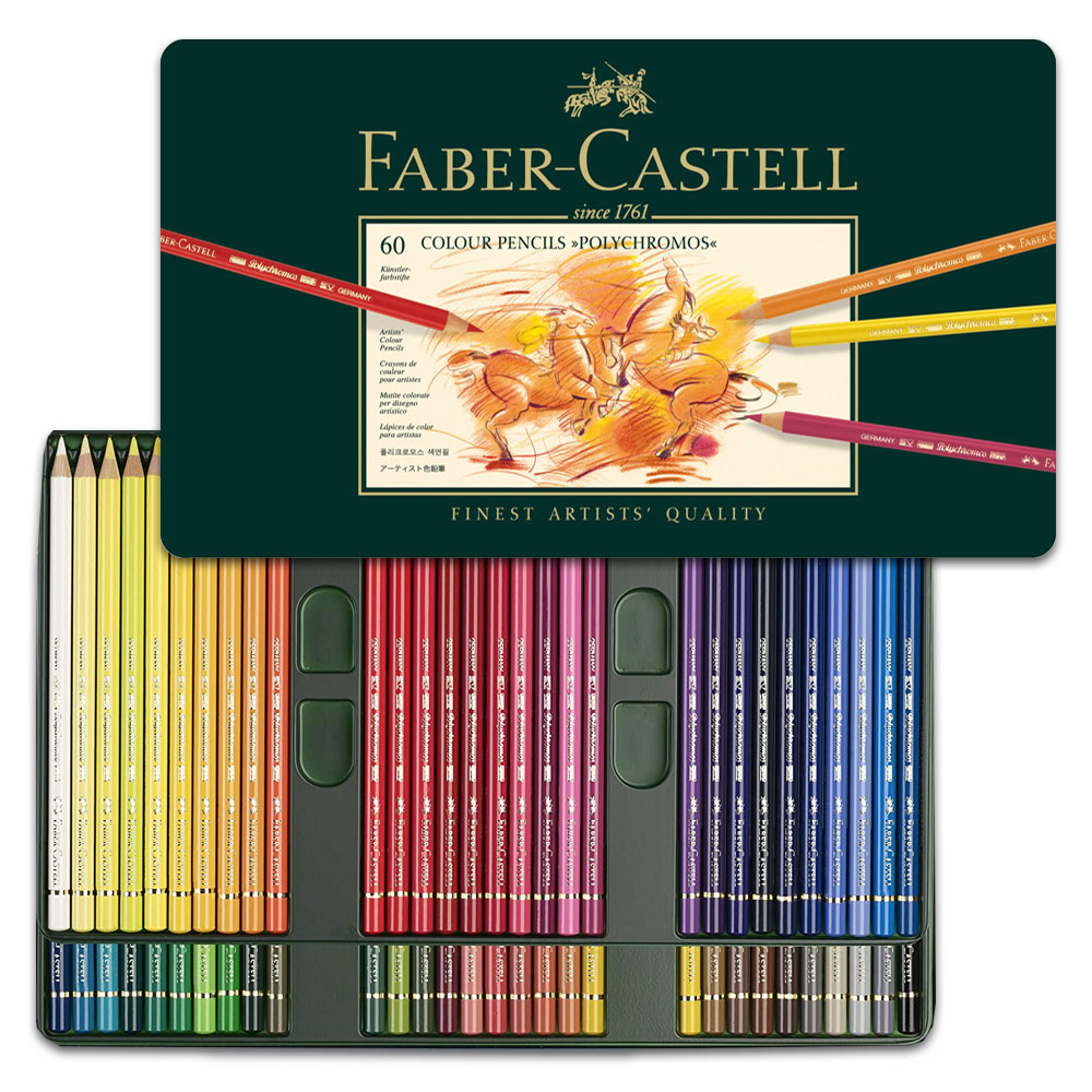 Faber-Castell Polychromos Artists' Color Pencil 60 Set