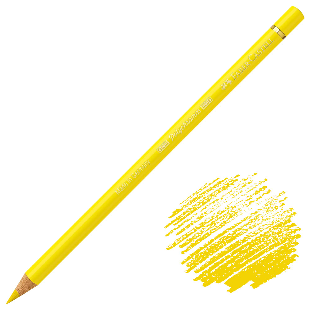 Faber-Castell Polychromos Artists' Color Pencil Light Cadmium Yellow 105
