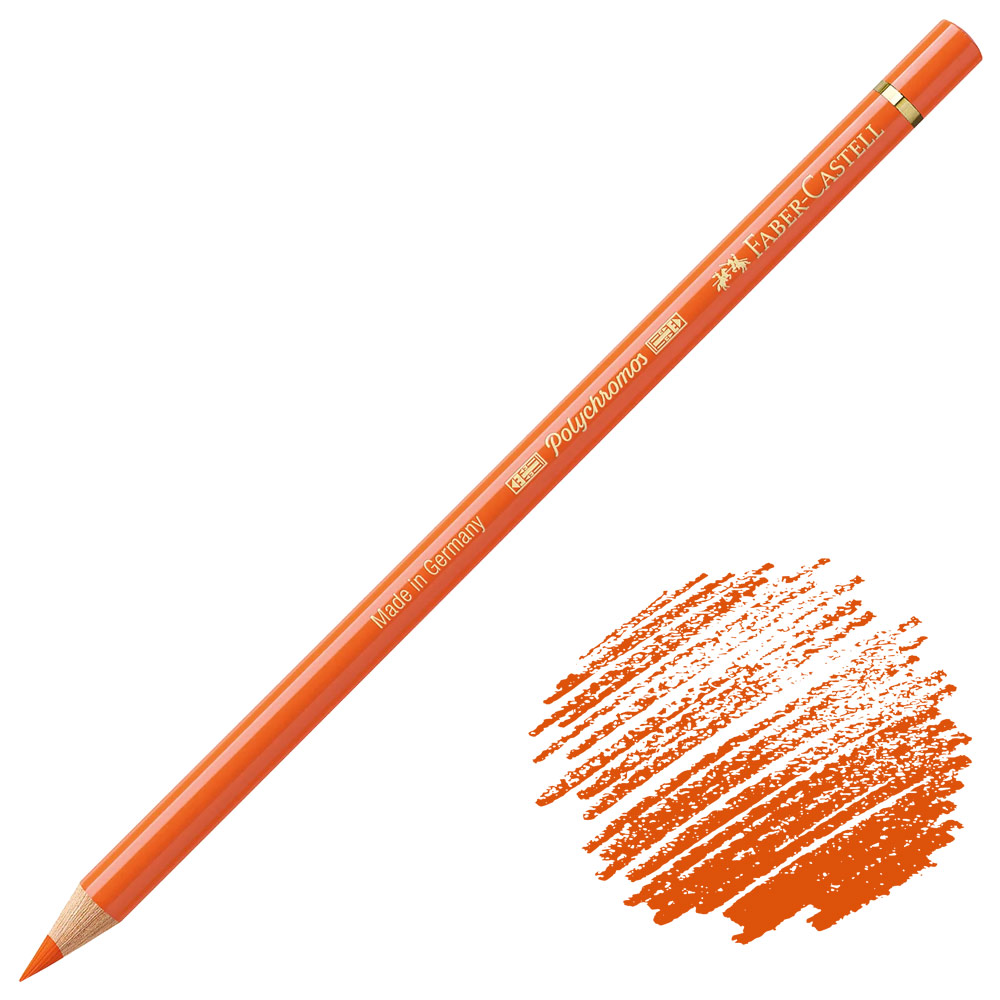 Faber-Castell Polychromos Artists' Color Pencil Orange Glaze 113