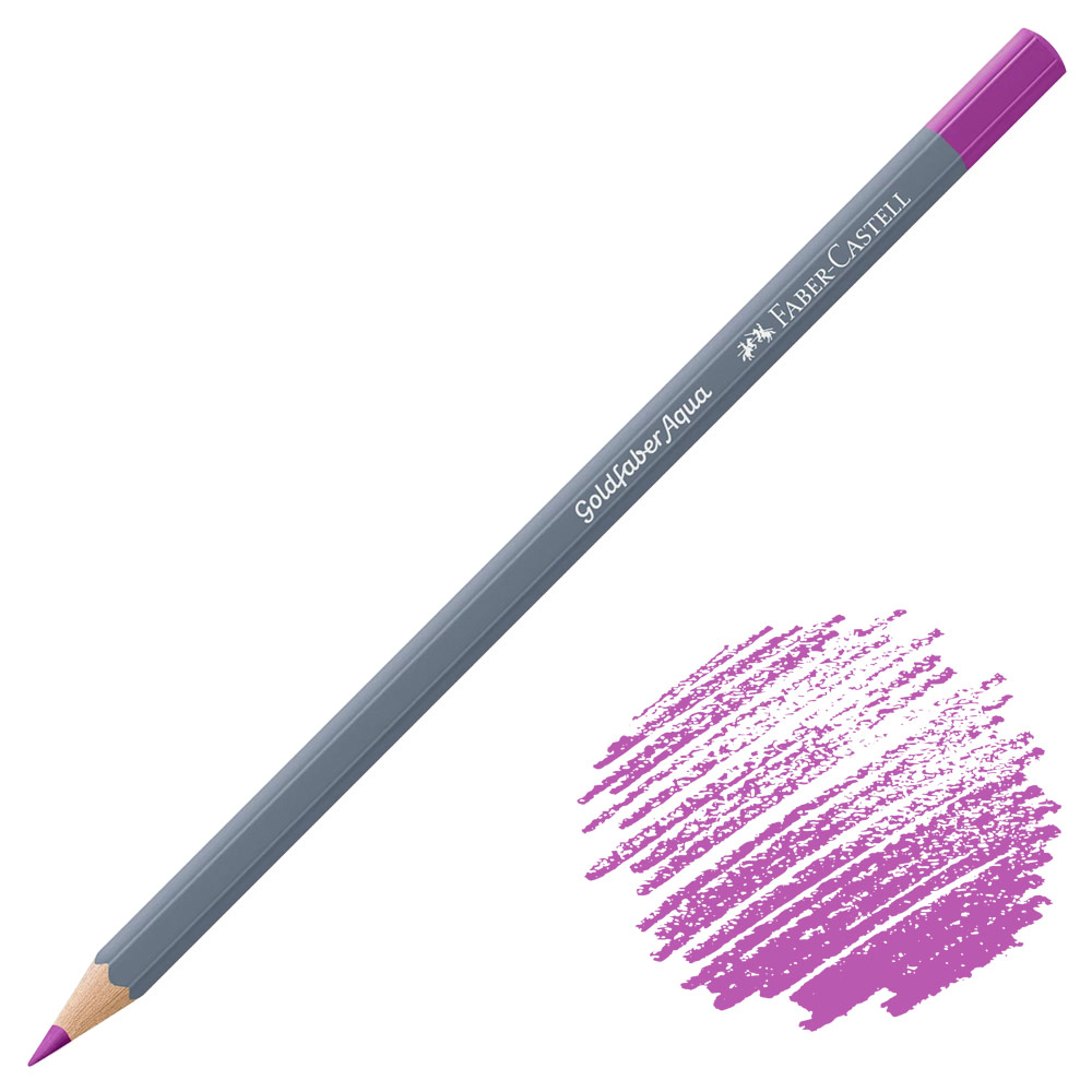 Faber-Castell Goldfaber Aqua Waterolor Pencil Middle Purple Pink