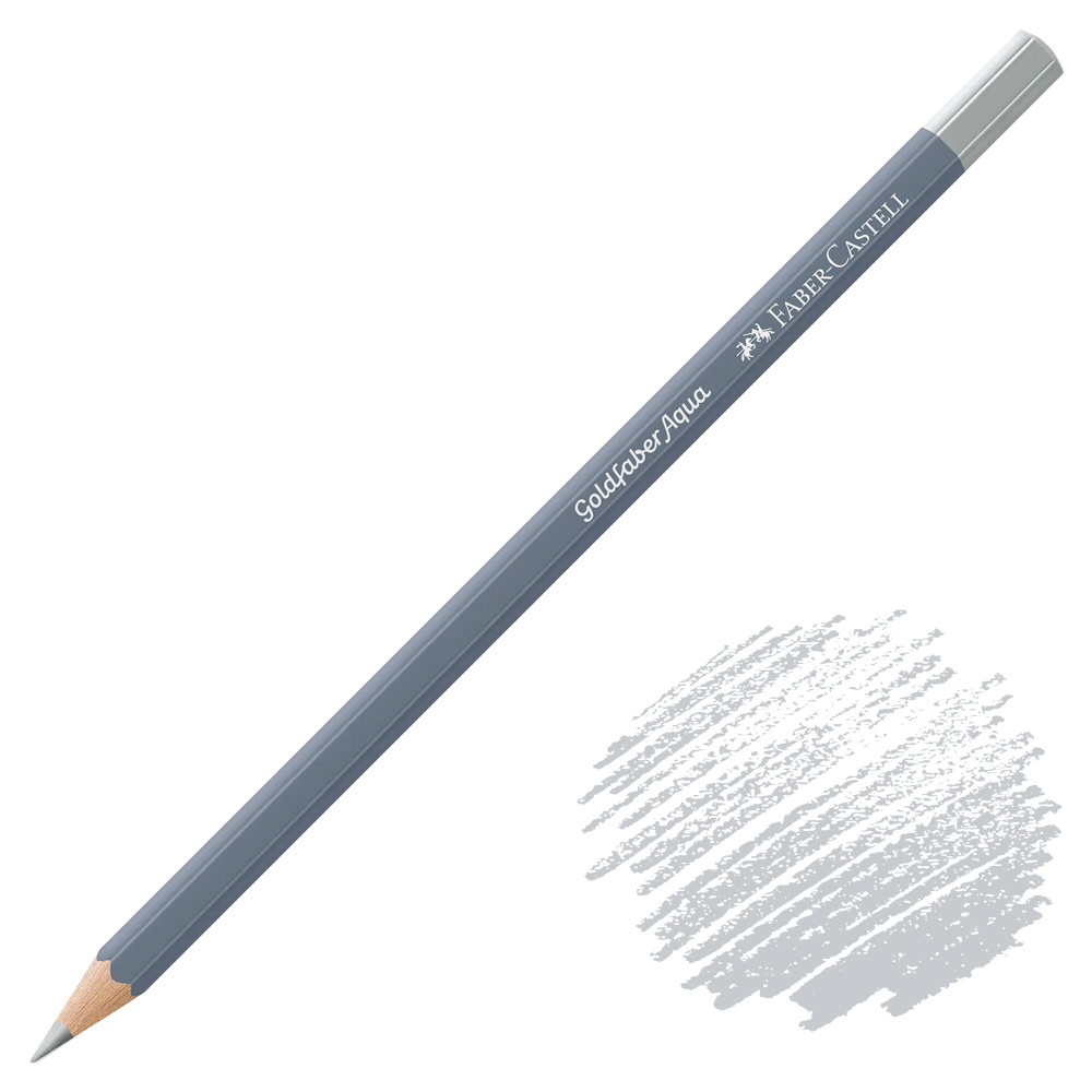 Faber-Castell Goldfaber Aqua Watercolor Pencil Silver