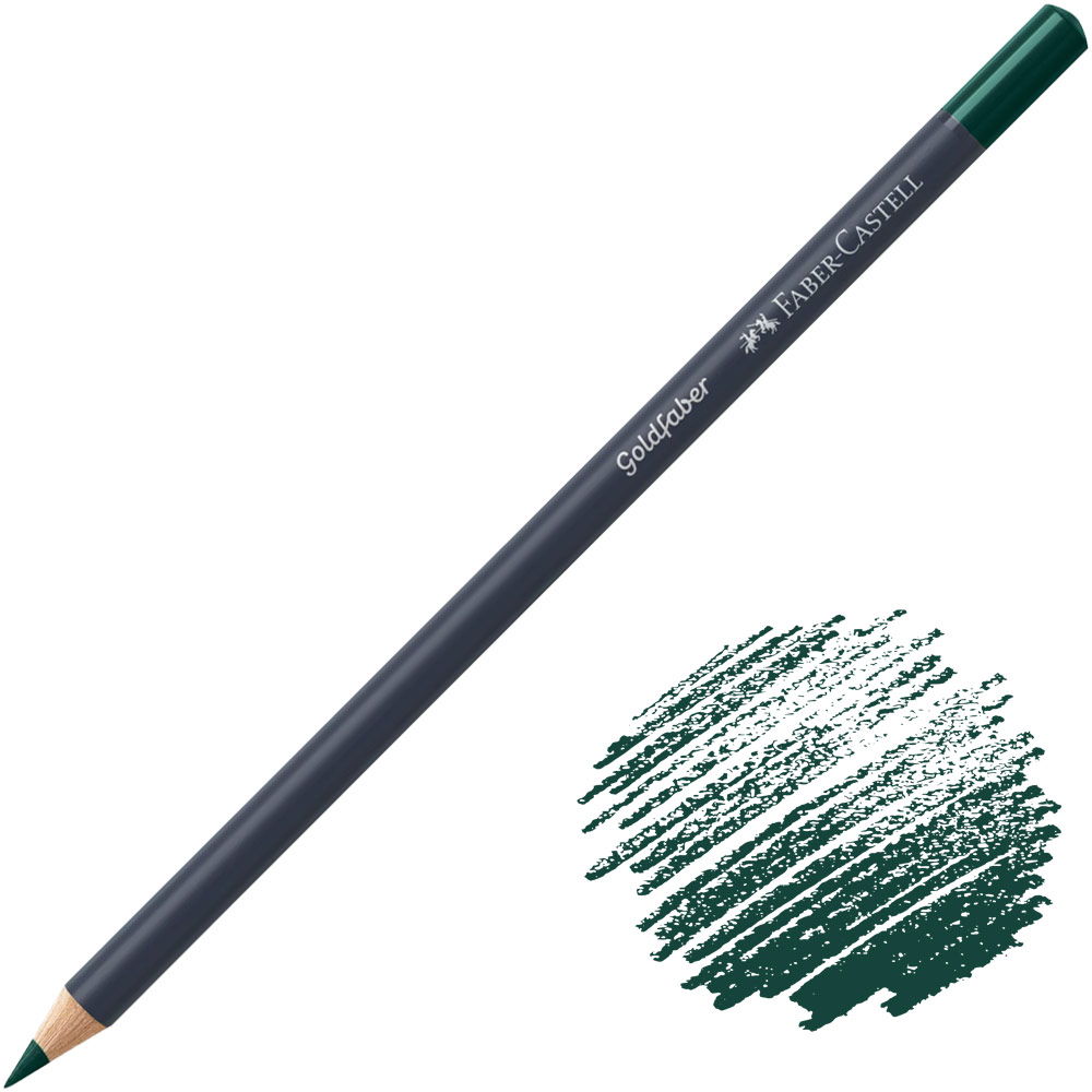 Faber-Castell Goldfaber Color Pencil Deep Cobalt Green