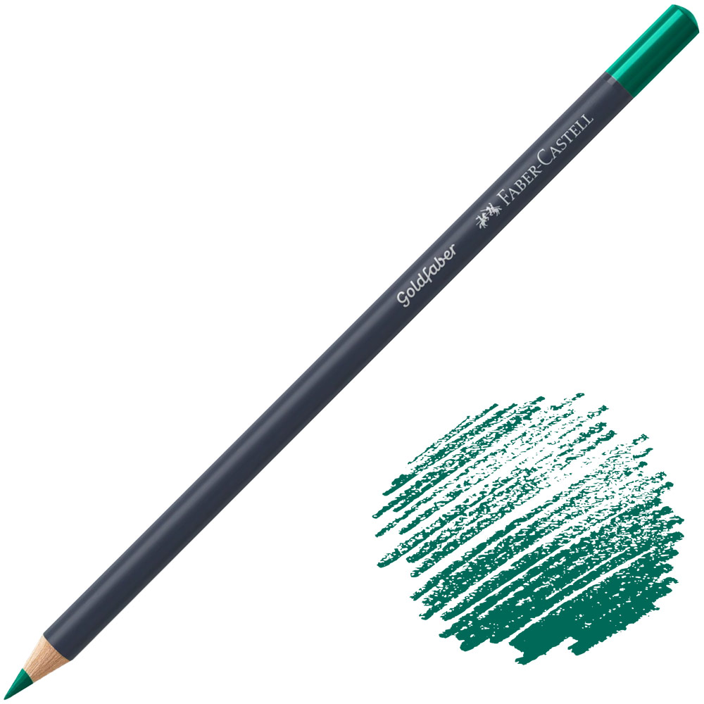 Faber-Castell Goldfaber Color Pencil Phthalo Green
