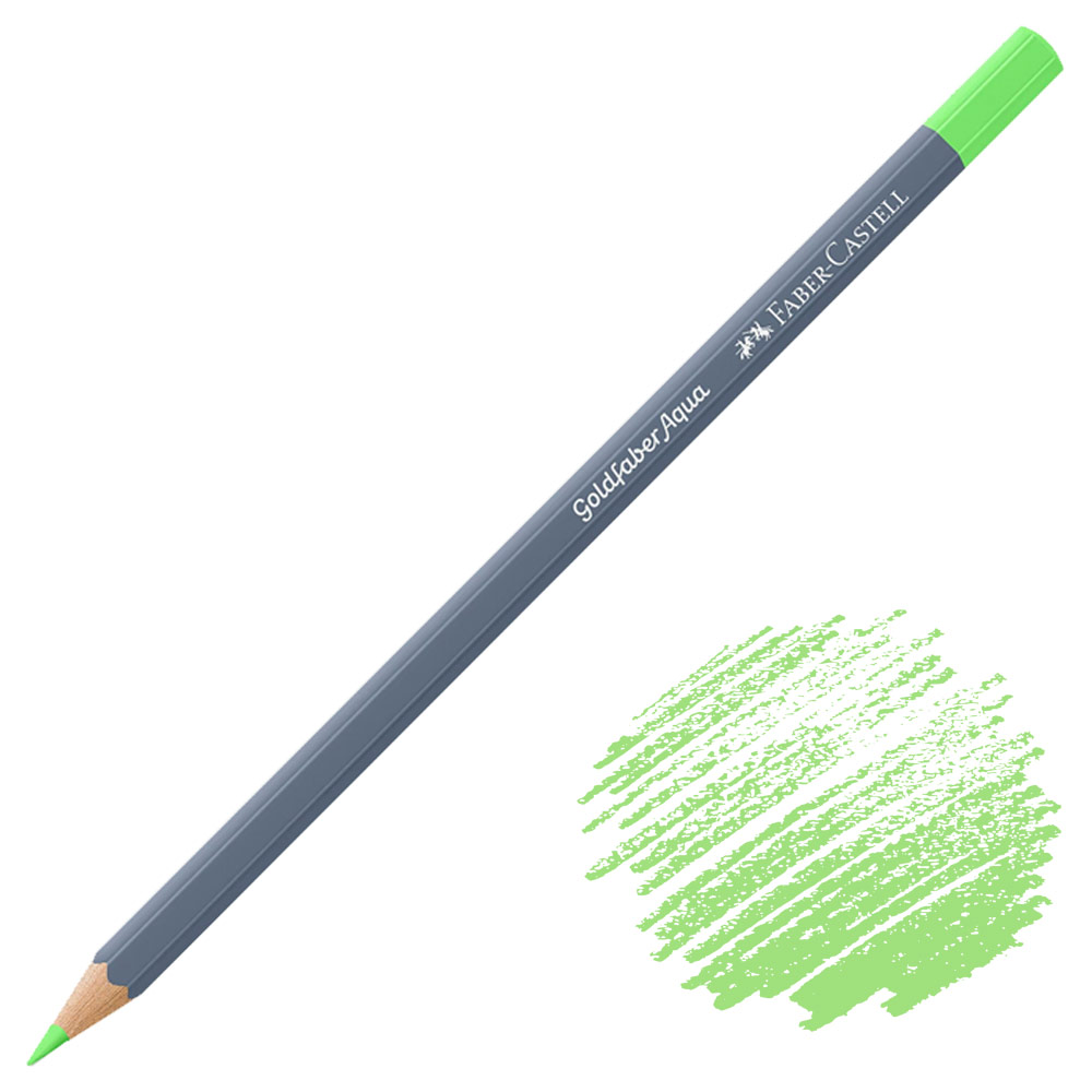 Faber-Castell Goldfaber Aqua Watercolor Pencil Pastel Permanent Green