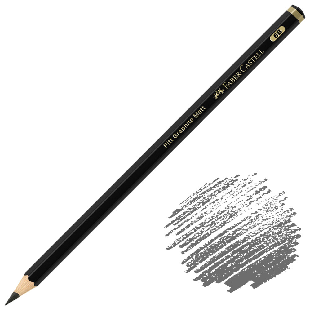 Faber-Castell Pitt Graphite Matte Pencil 6B