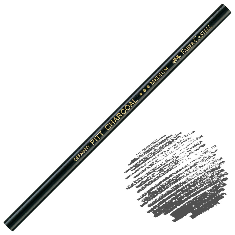 Faber-Castell Pitt Natural Charcoal Pencil Medium
