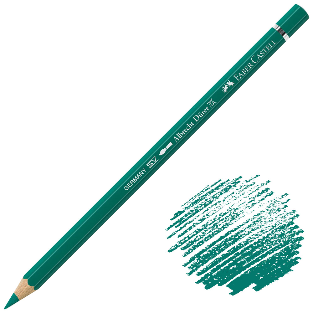 Faber-Castell Albrecht Durer Watercolor Pencil Chrome Oxide Green Fiery