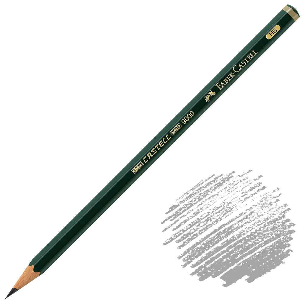 Faber-Castell Castell 9000 Graphite Pencil HB