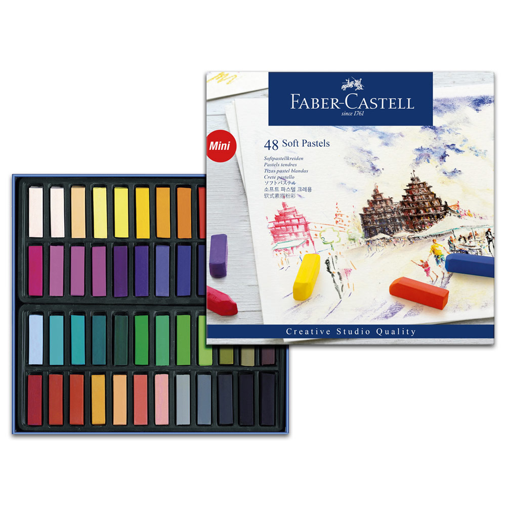 Faber-Castell Creative Studio Soft Half Pastel 48 Set