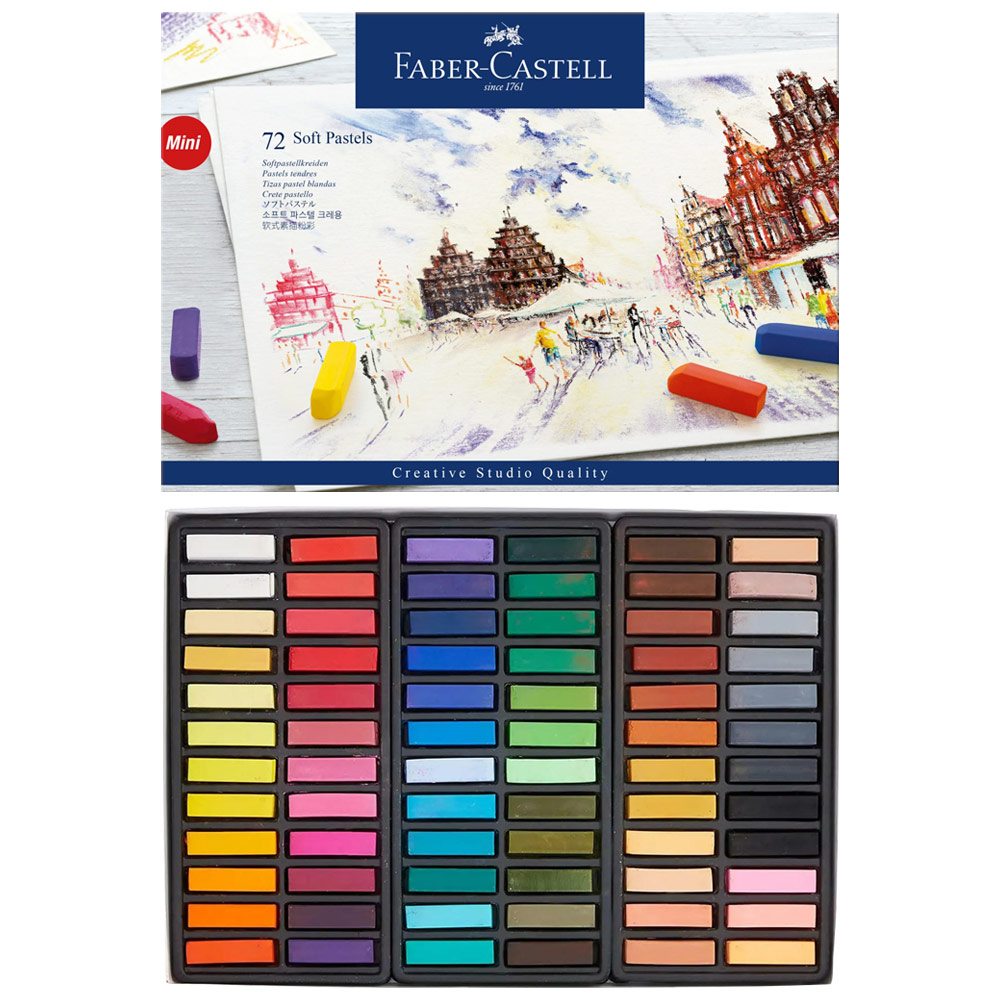 Faber-Castell Creative Studio Soft Half Pastel 72 Set