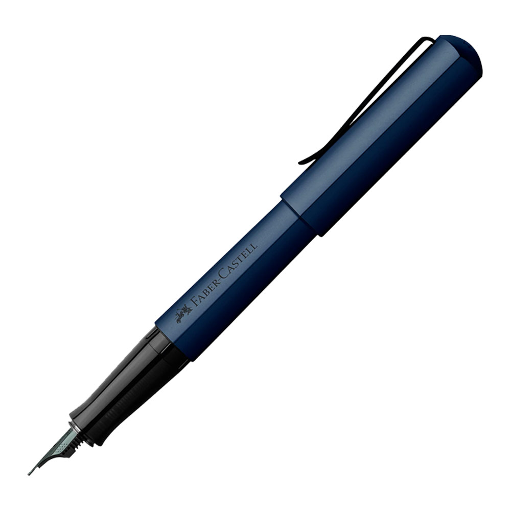 Faber-Castell HEXO Fountain Pen Fine Blue