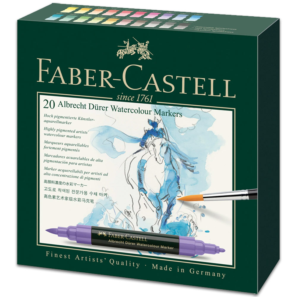 Faber-Castell Albrecht Duerer Watercolor Marker 20 Set