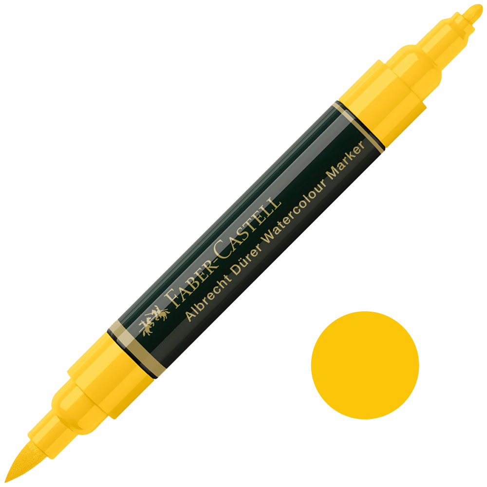 Faber-Castell Albrecht Duerer Watercolor Marker Chrome Yellow