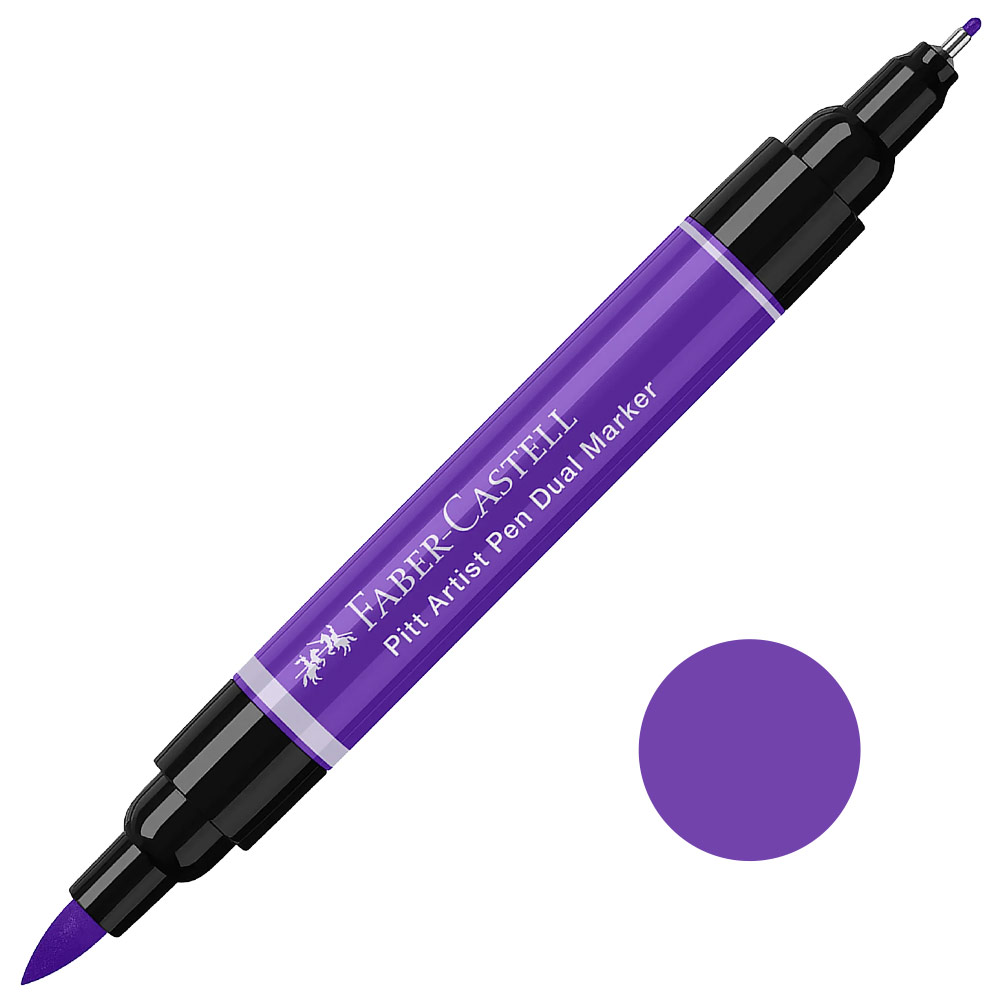 Faber-Castell Pitt Artist Pen Dual Marker Purple Violet