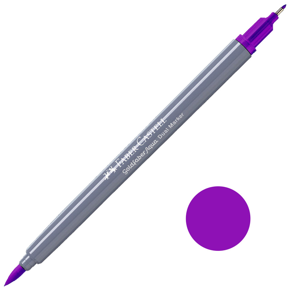 Faber-Castell Goldfaber Aqua Dual Marker 584 Purple