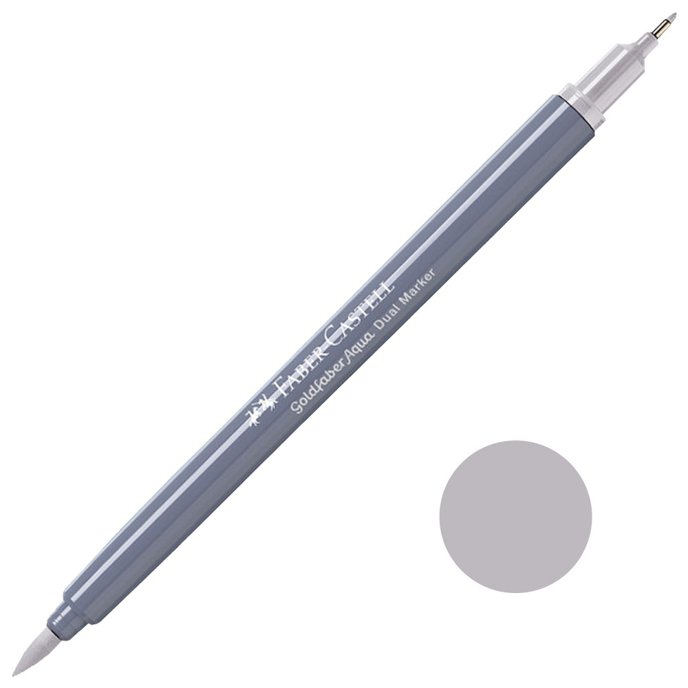 Faber-Castell Goldfaber Aqua Dual Marker 677 Titanium Violet Light
