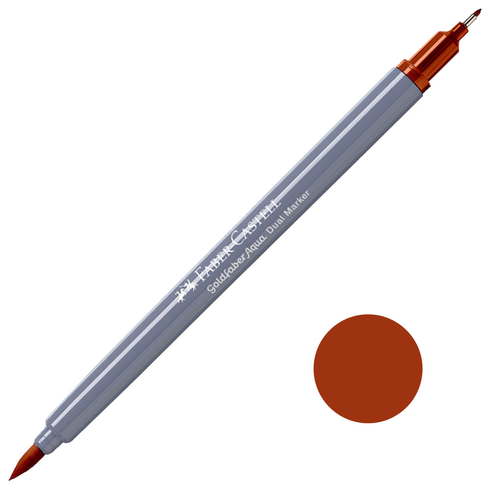 Faber-Castell Goldfaber Aqua Dual Marker 687 Burnt Ochre