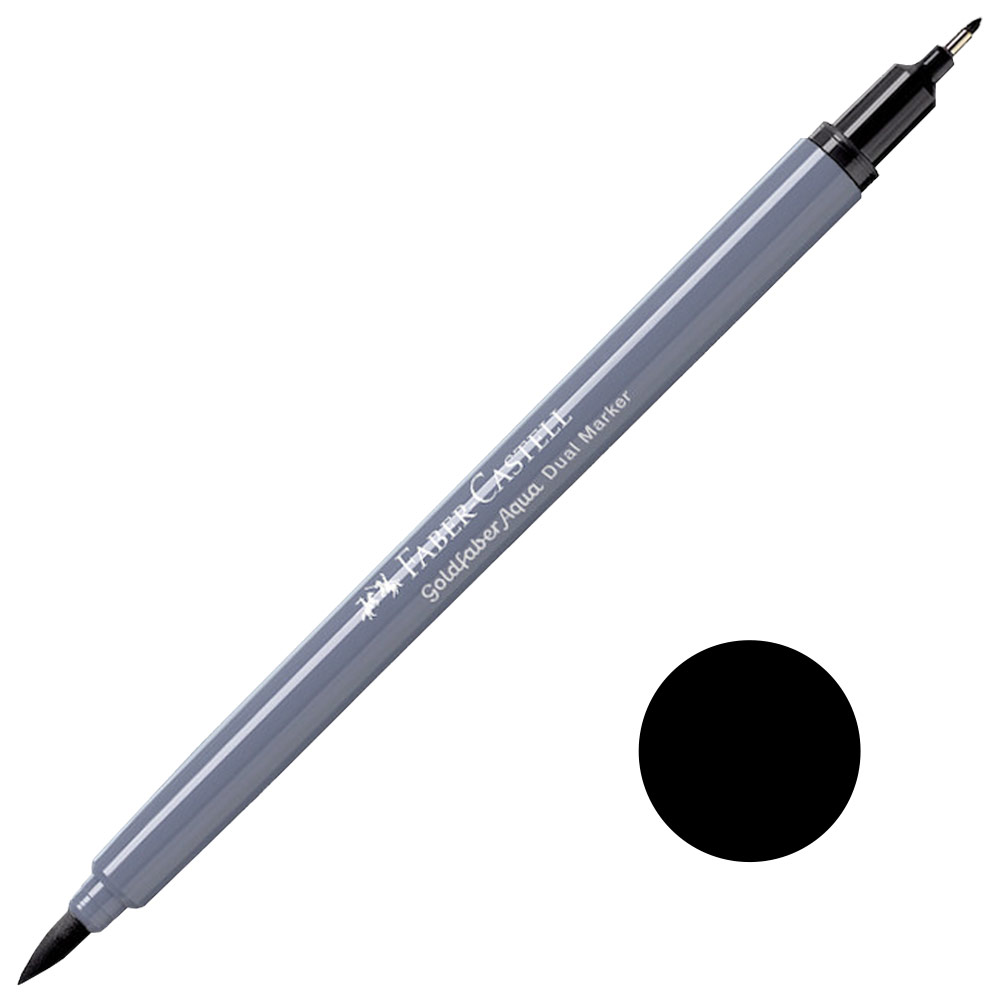 Faber-Castell Goldfaber Aqua Dual Marker 699 Black