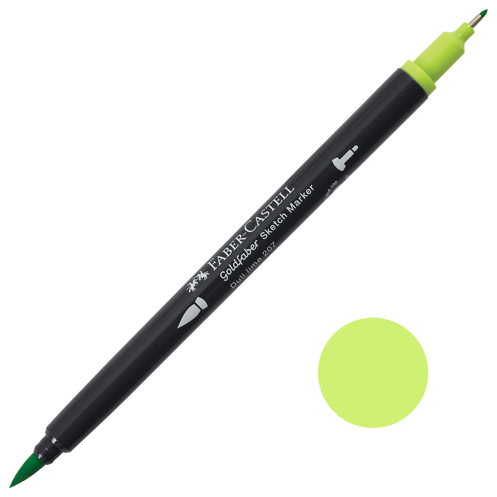 Faber-Castell Goldfaber Sketch Dual Marker Dull Lime 207