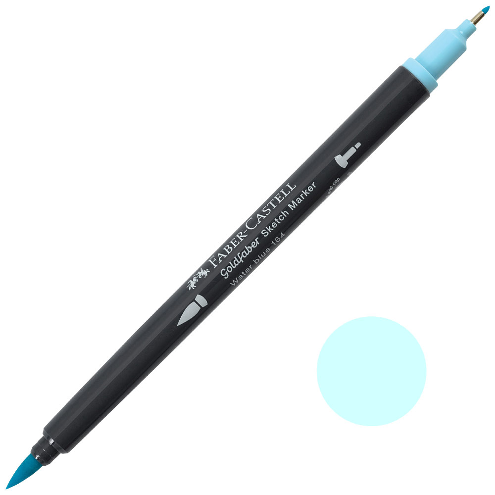 Faber-Castell Goldfaber Sketch Dual Marker Water Blue 164