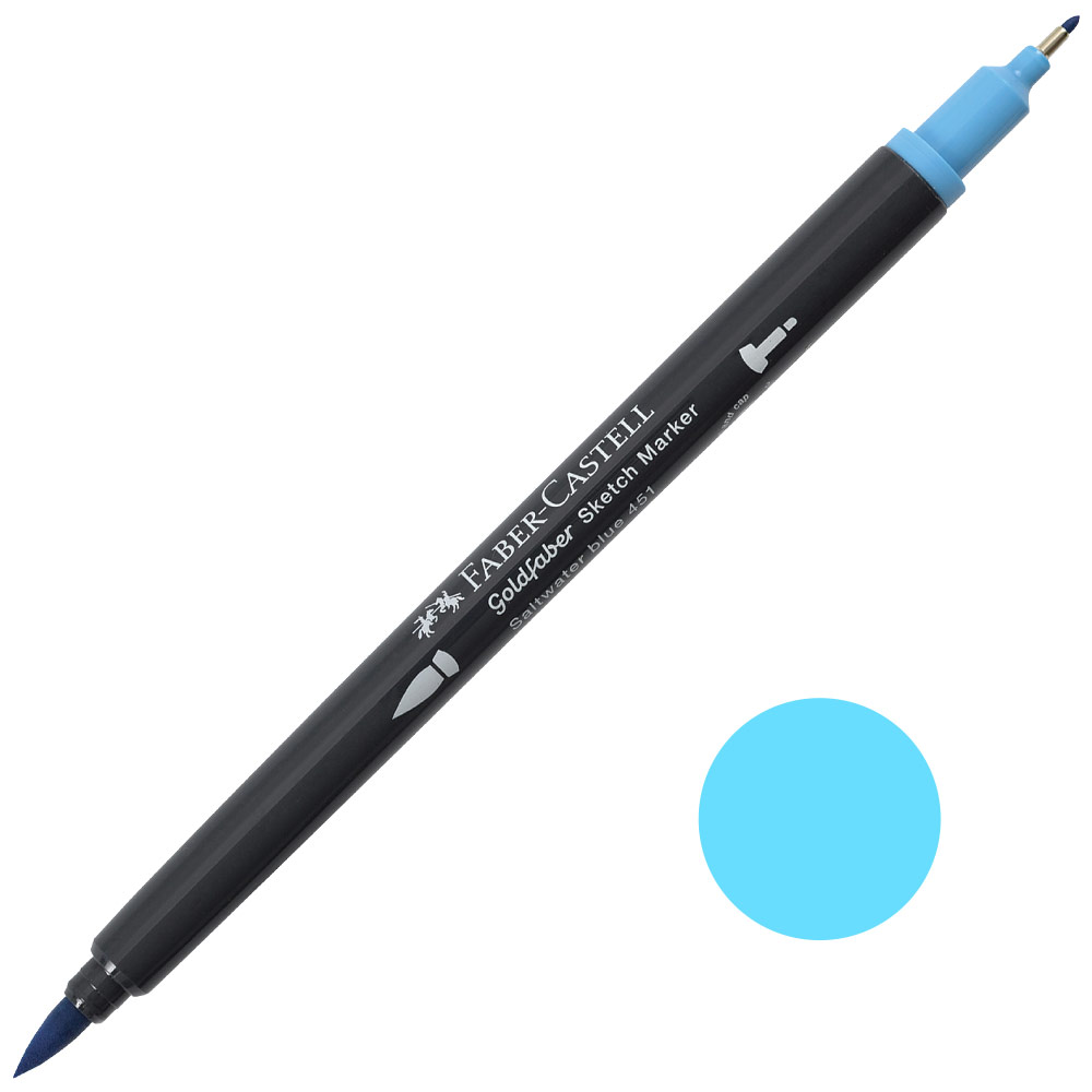 Faber-Castell Goldfaber Sketch Dual Marker Saltwater Blue 451