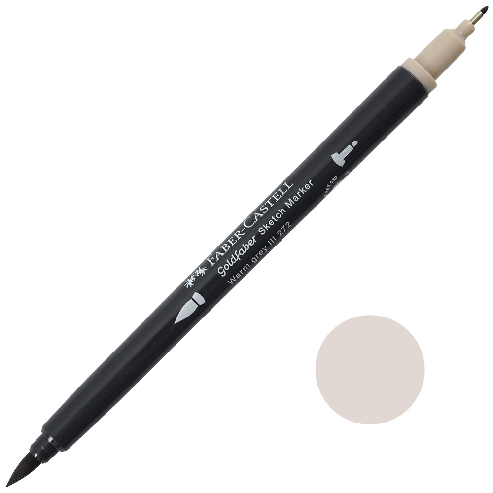 Faber-Castell Goldfaber Sketch Dual Marker Warm Grey III 272