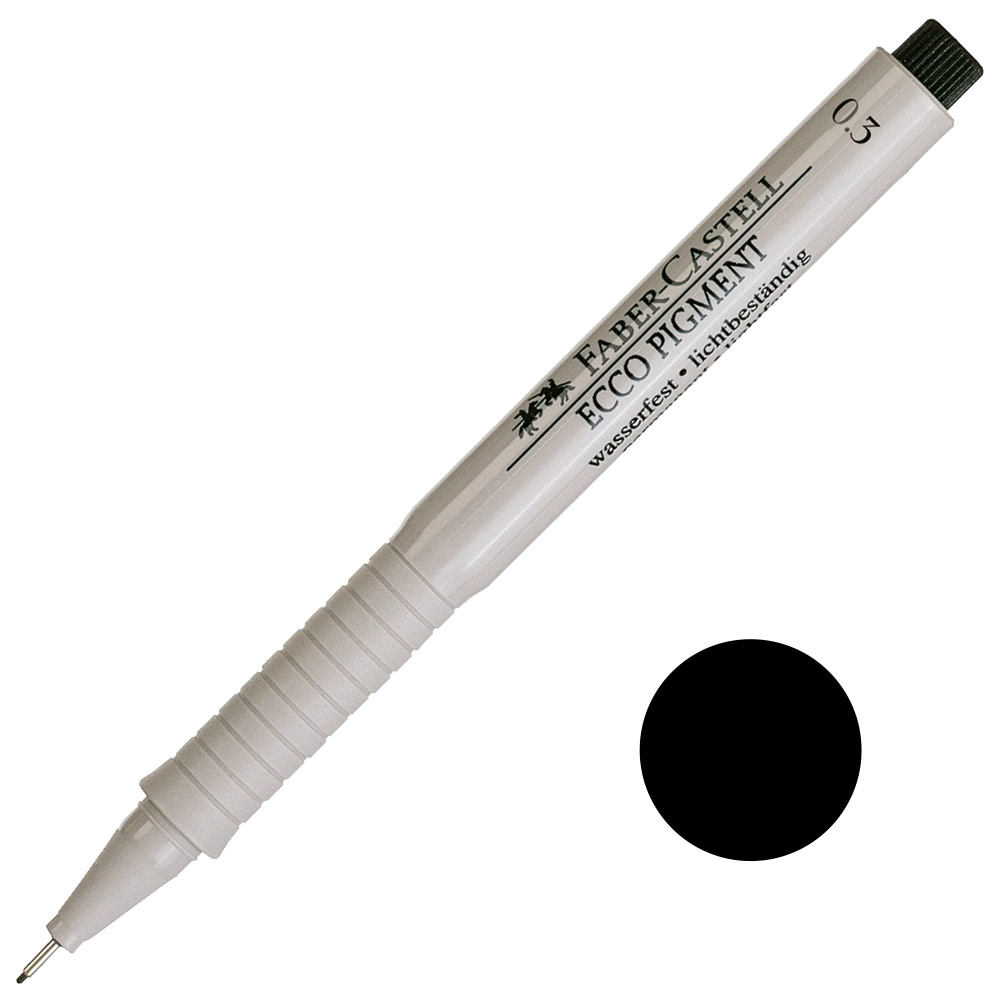 Faber-Castell Ecco Pigment Pen 0.3mm Black