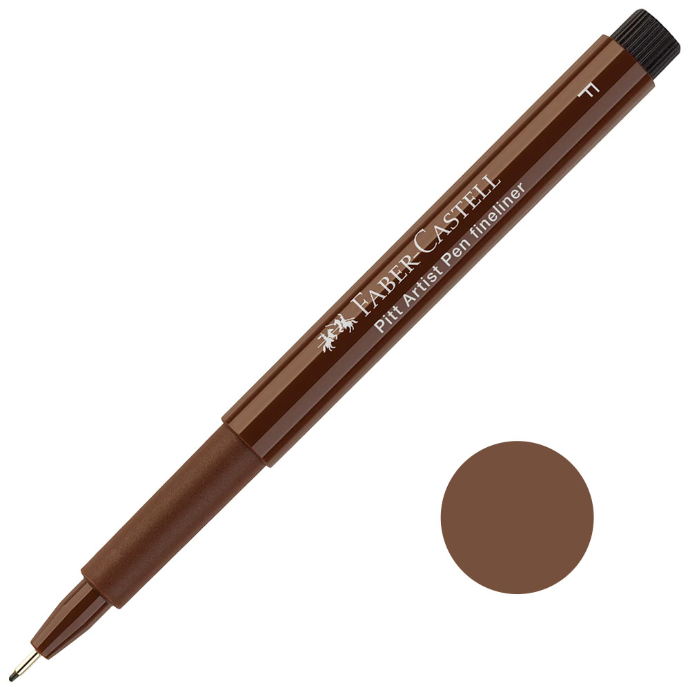 Faber-Castell Pitt Artist Pen Fine 0.5mm Sepia