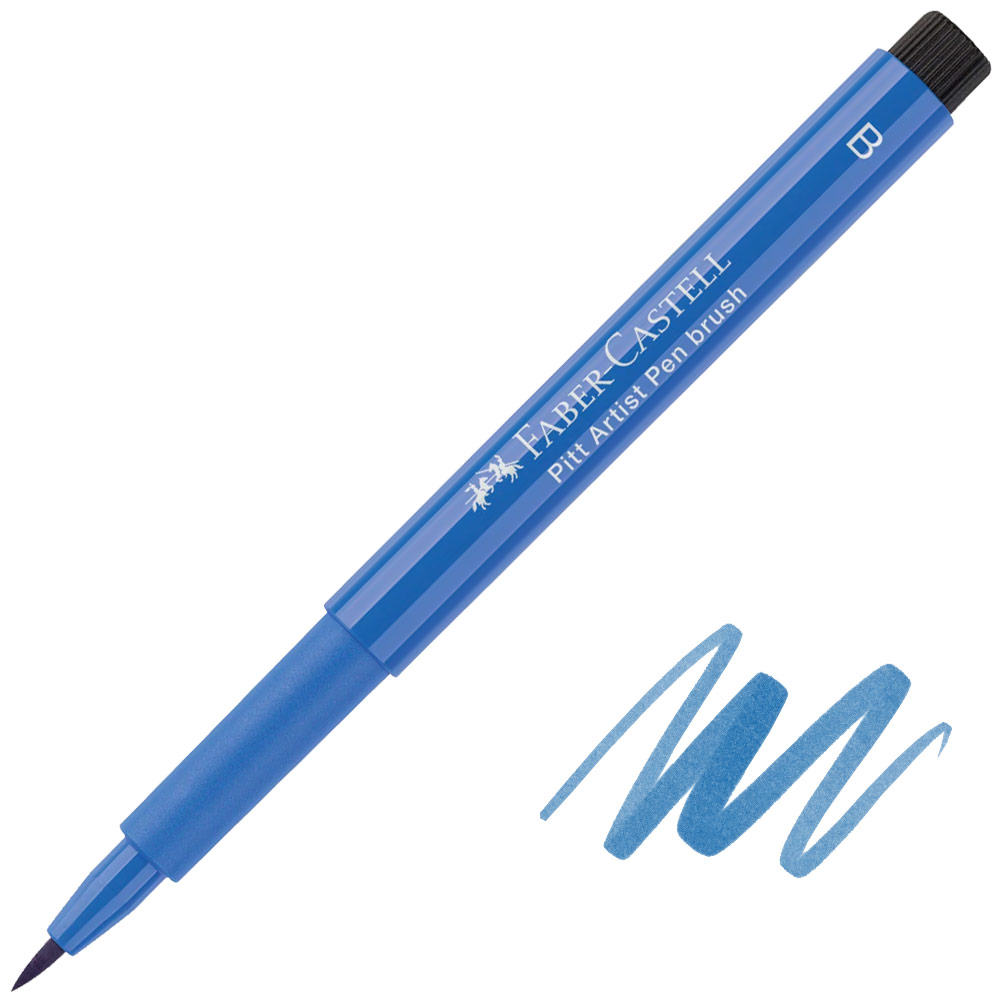 Faber-Castell Pitt Artist Pen Brush Cobalt Blue