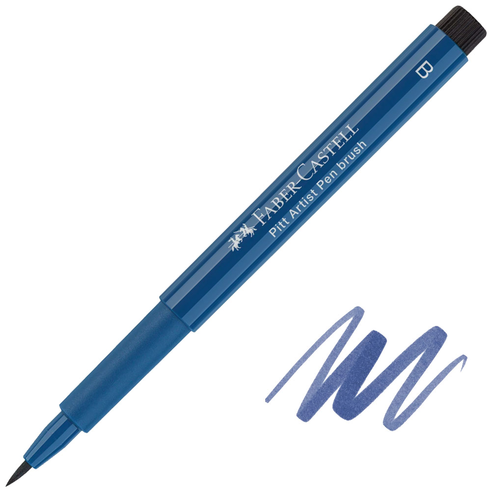 Faber-Castell Pitt Artist Pen Brush Indianthrene Blue