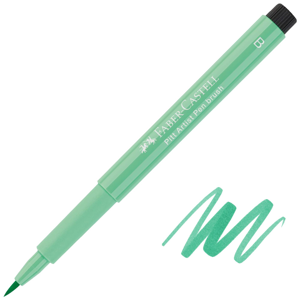 Faber-Castell Pitt Artist Pen Brush Light Phthalo Green