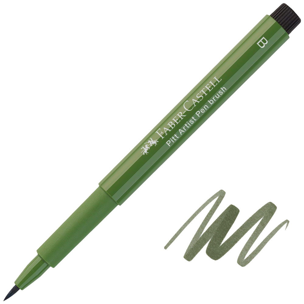Faber-Castell Pitt Artist Pen Brush Chromium Green Oxide