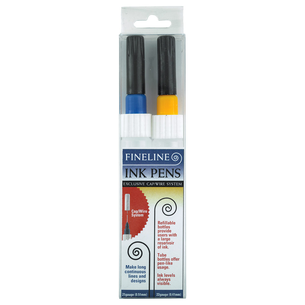 FINELINE INK PEN REFILL 2pk