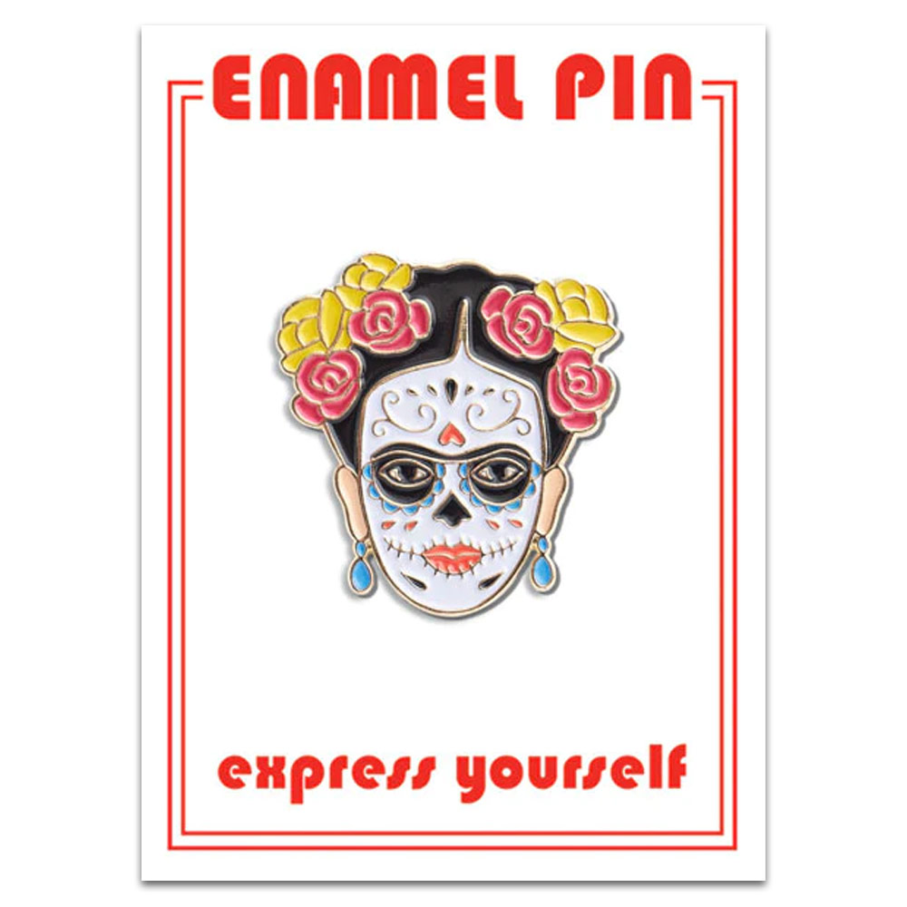 The Found Enamel Pin Artista Mexicana Sugar Skull