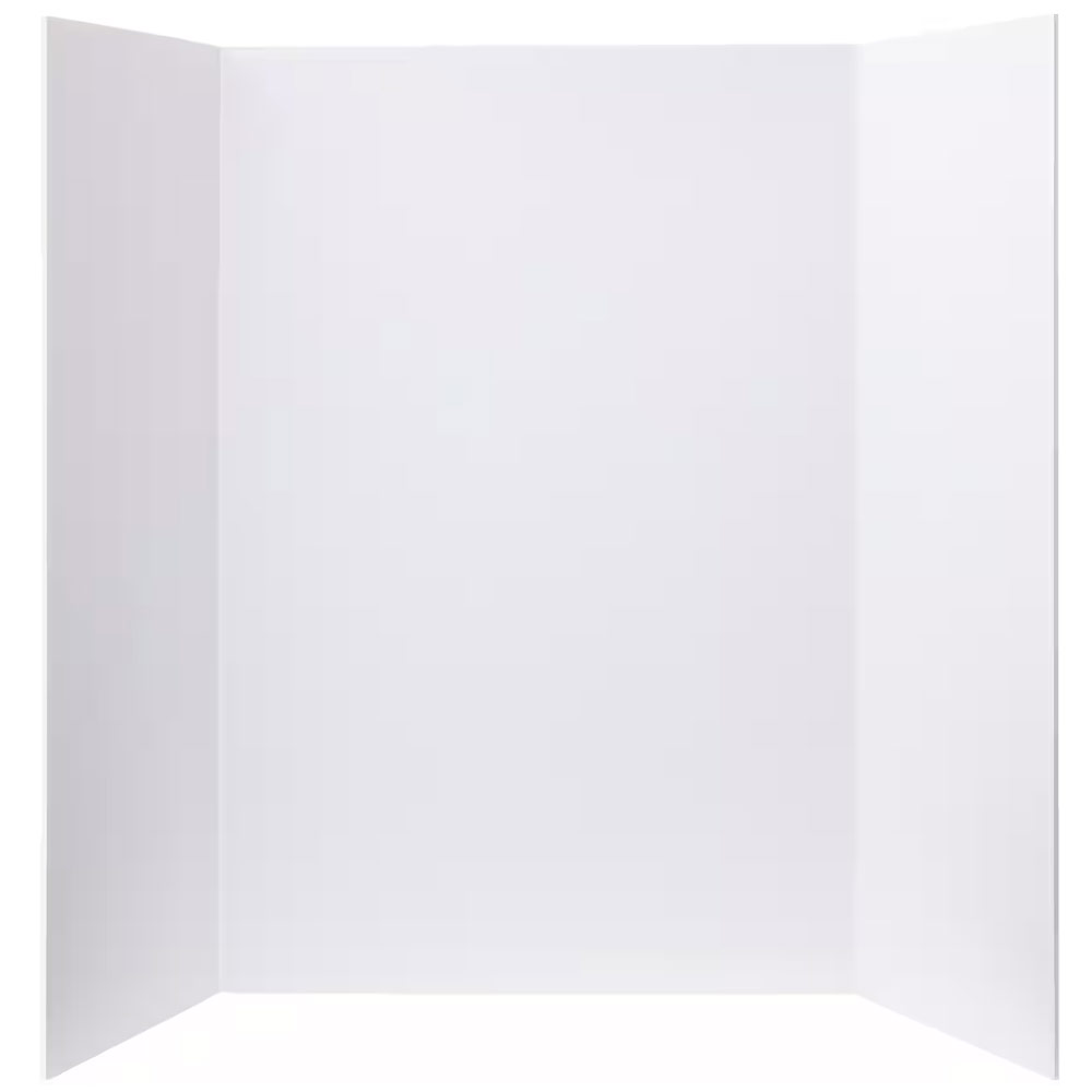 Tri-Fold Foam Display Board 3/16" Thick 36"x48" White