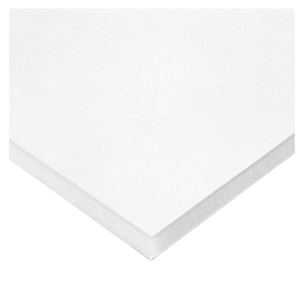 48x96x1/2 inch White Foam Board 12 pack