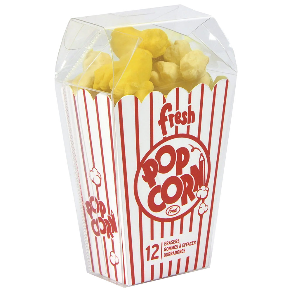 Fred Studio Eraser Fresh Popcorn 12 Set