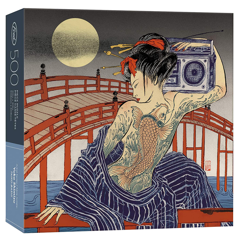 Fred Studio Artist Series Puzzle 500 Piece Yuko Shimizu Taiko-Bashi