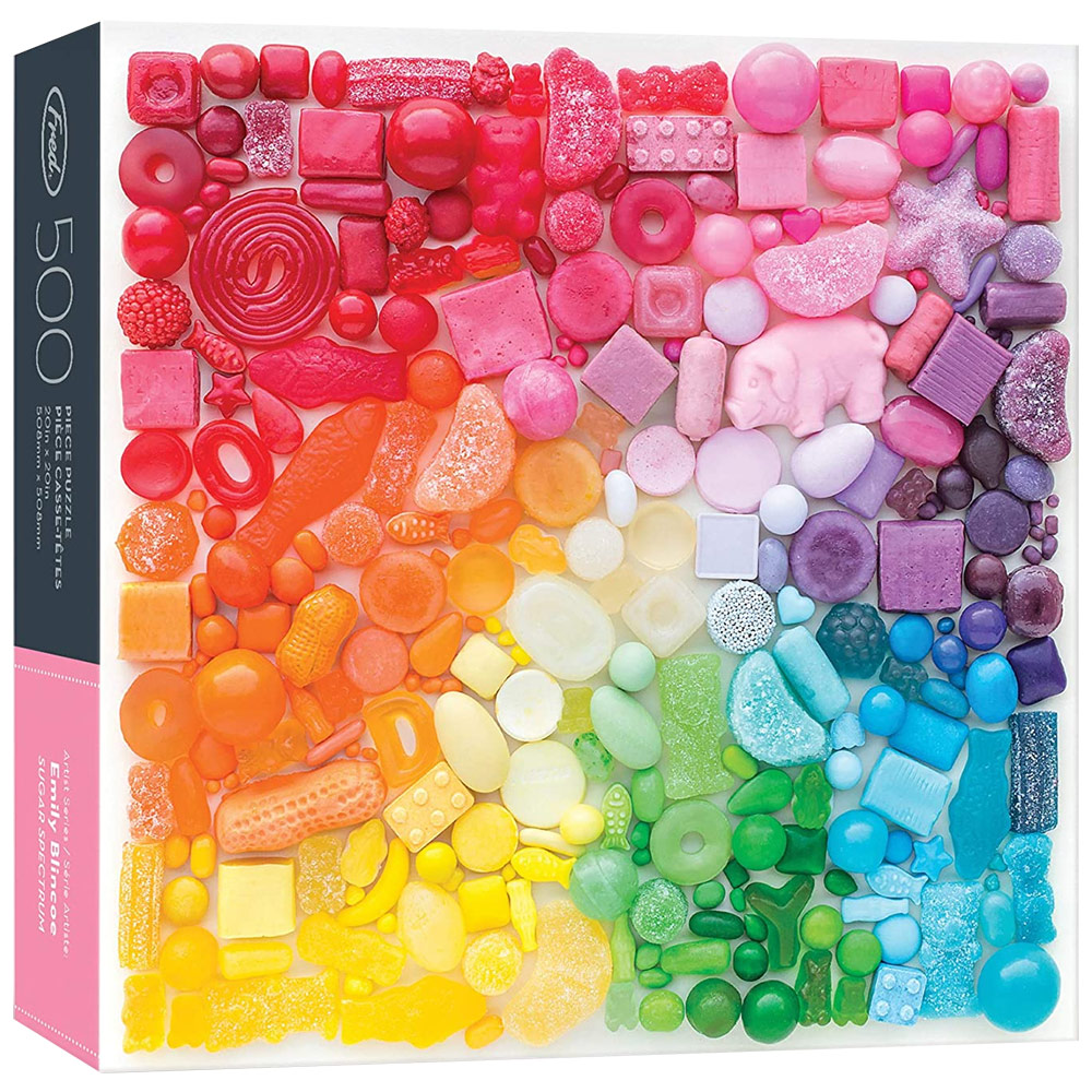 Fred Studio Artist Series Puzzle 500 Piece Emily Blincoe Sugar Spectrum