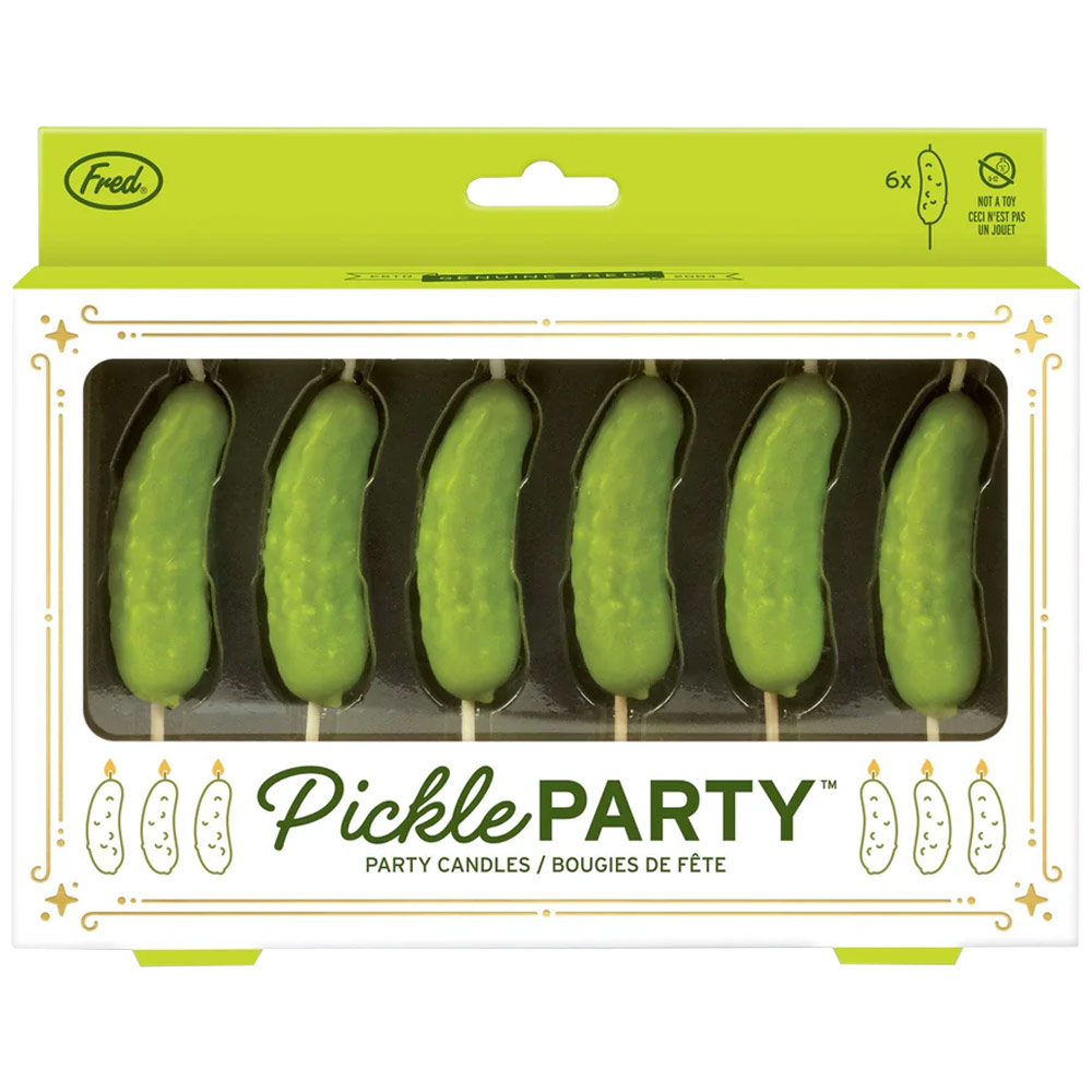 Fred Studio Party Candle 6 Pack Pickle Party