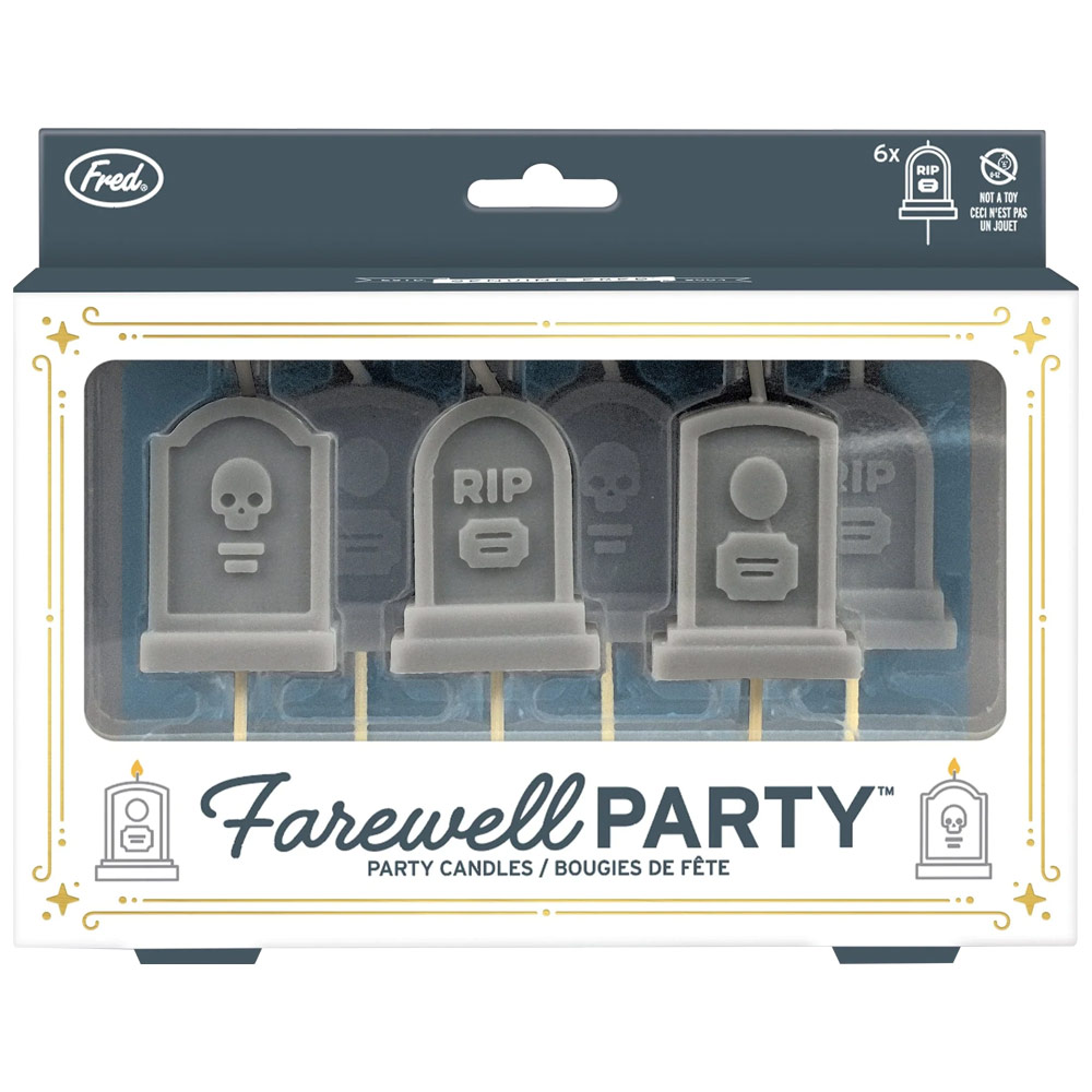 Fred Studio Party Candle 6 Pack Farewell Party