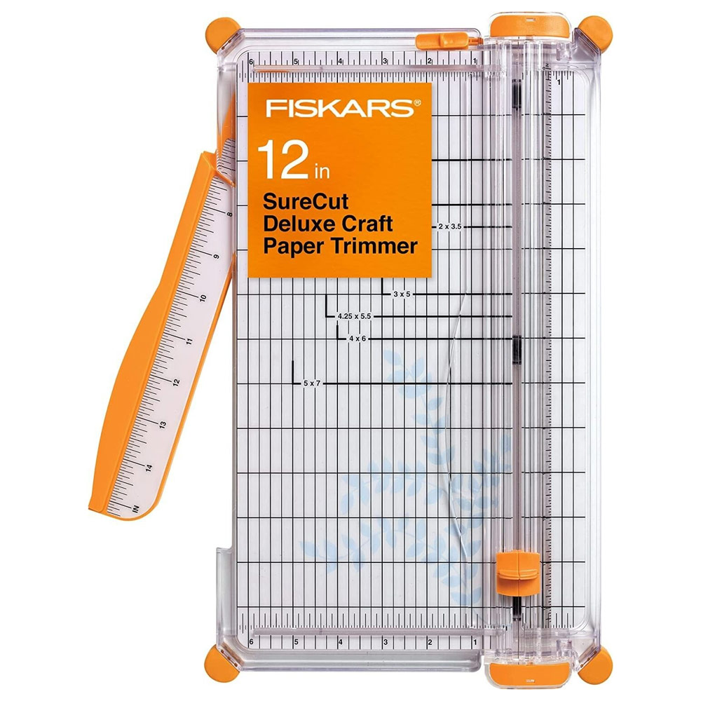 Fiskars SureCut Deluxe Craft Paper Cutter 12"