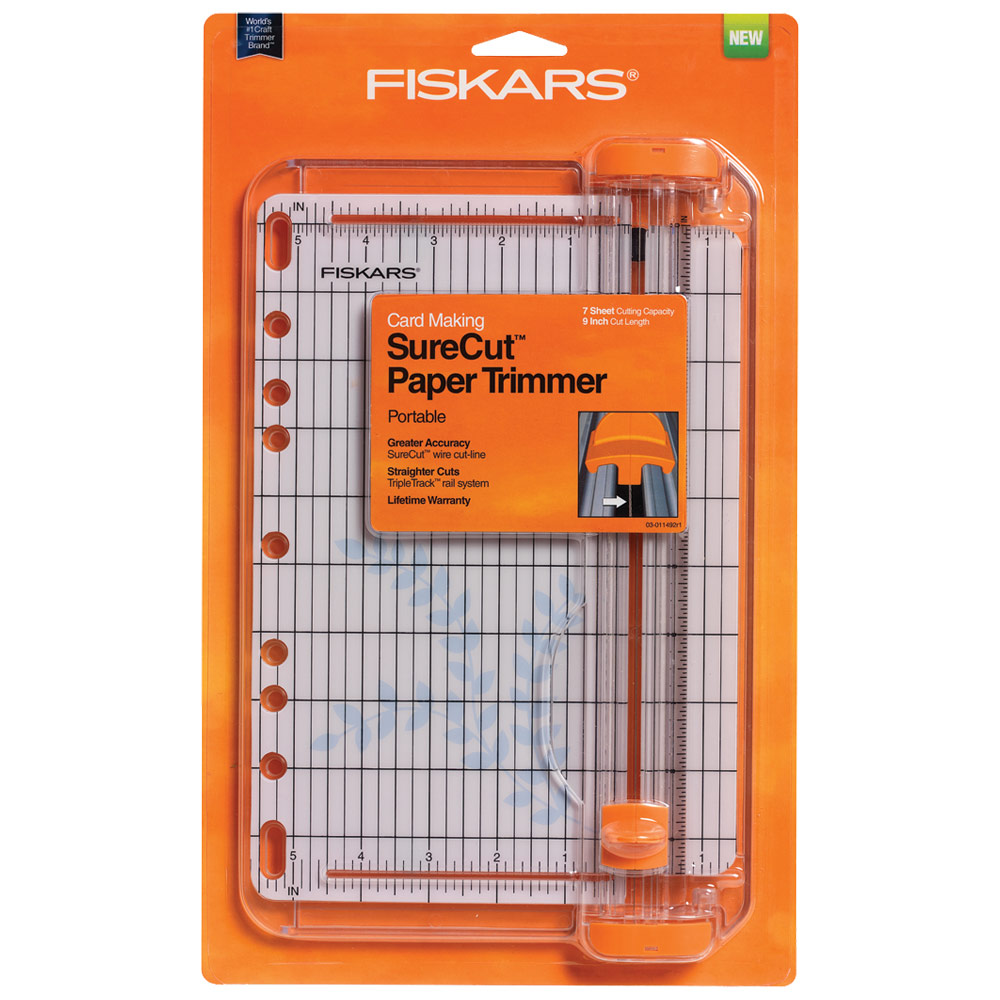 Fiskars SureCut Card Making Paper Trimmer 9"