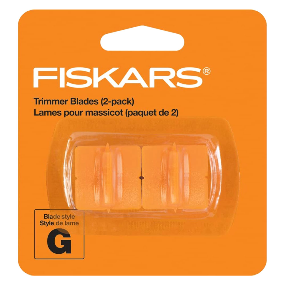 Fiskars Trimmer Cutting Blade 2 Pack Style G