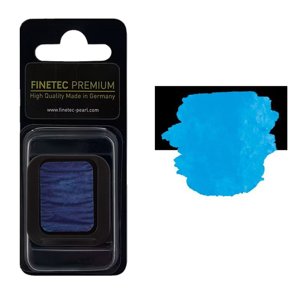 FINETEC Premium Neon Watercolour Pan Blue