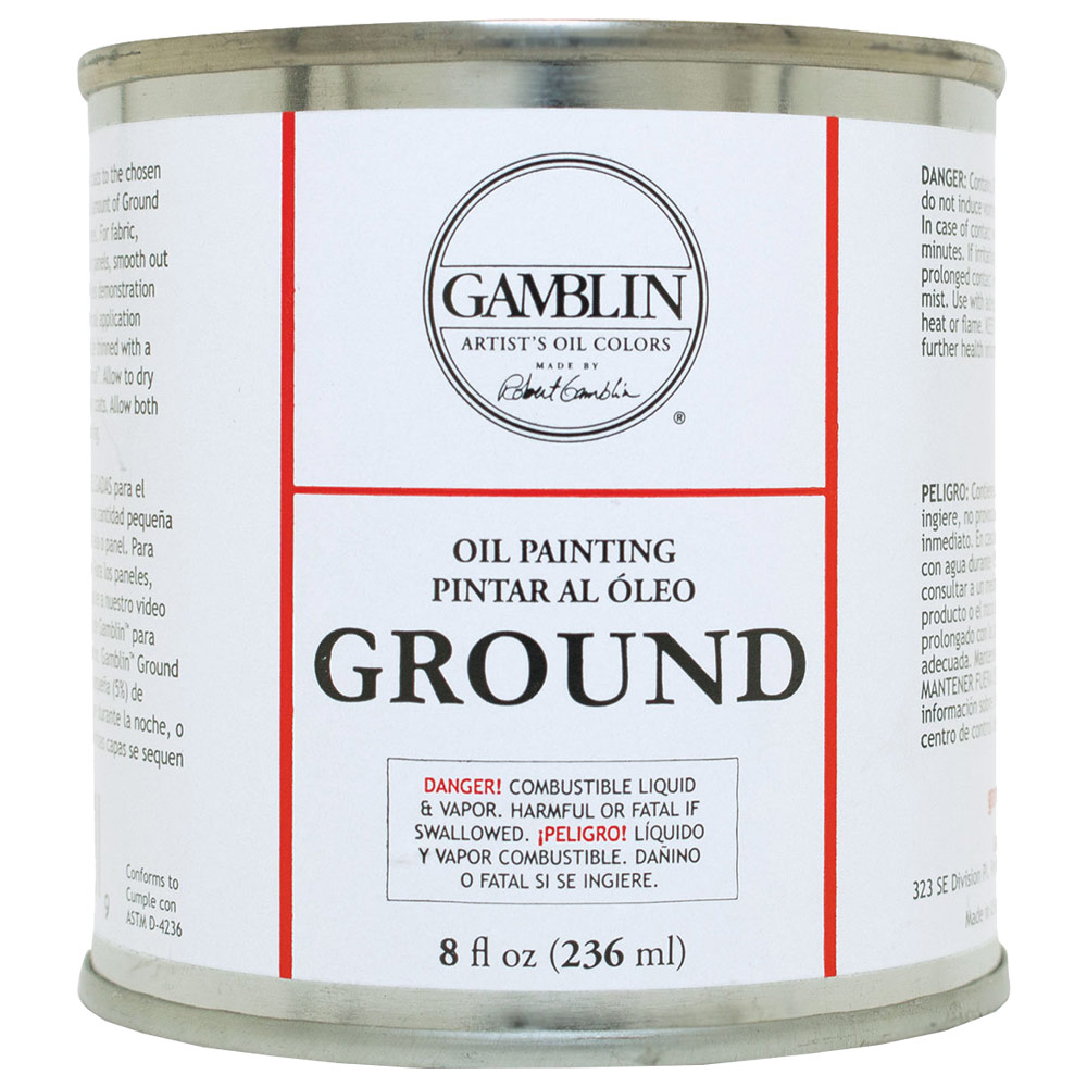 Gamblin Artists' Oil Colors Oil Painting Ground 8oz