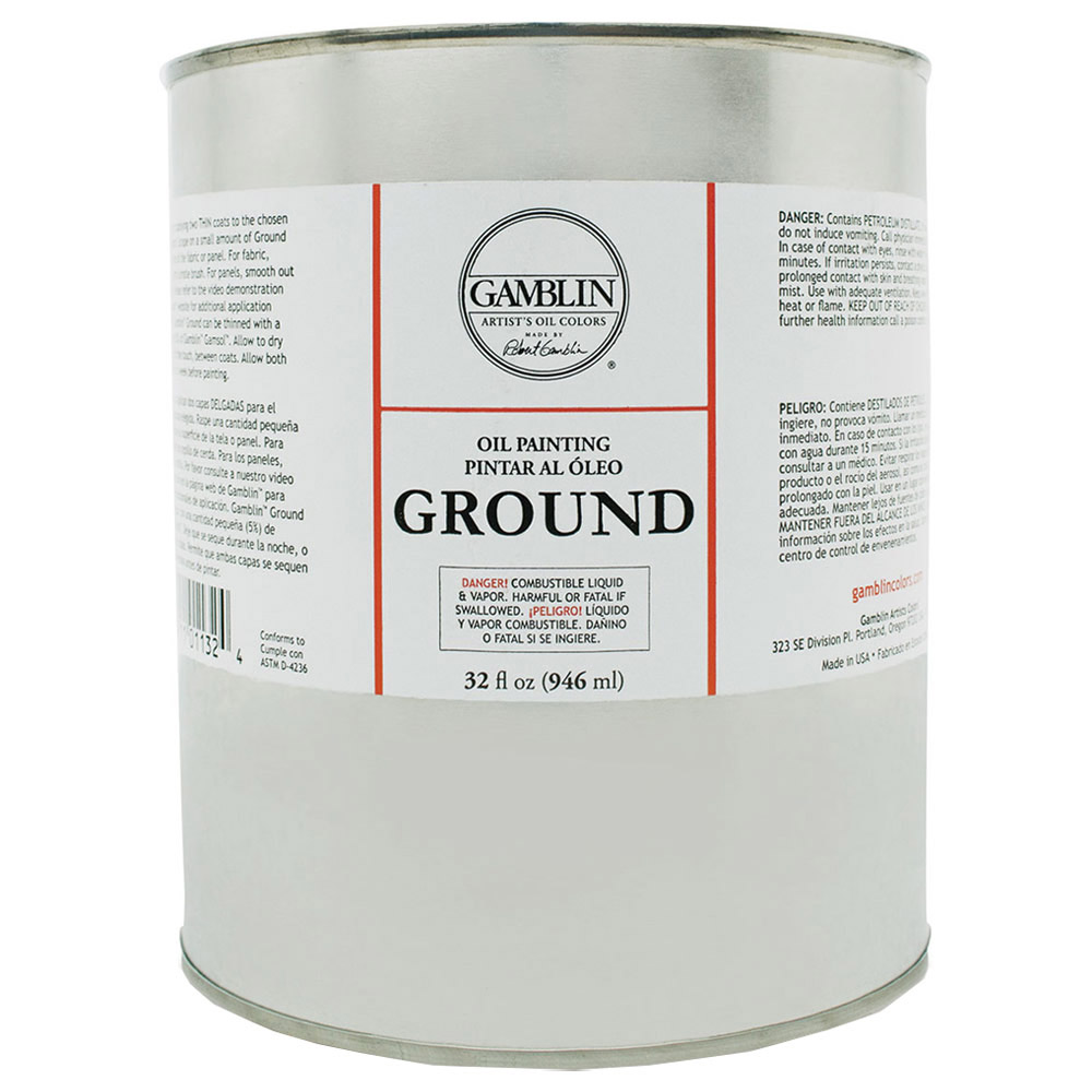 Gamblin Artists' Oil Colors Oil Painting Ground 32oz